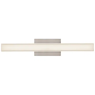 Kuzco Garland 24-in Brushed Nickel Dimmable Led Wall/vanity Light