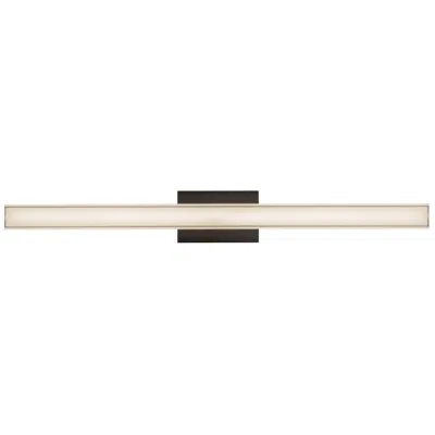 Kuzco Garland 36-in Black Dimmable Led Wall/vanity Light