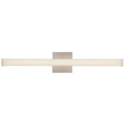 Kuzco Geri 30-in Brushed Nickel Dimmable Led Wall/vanity Light