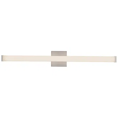 Kuzco Geri 36-in Brushed Nickel Dimmable Led Wall/vanity Light