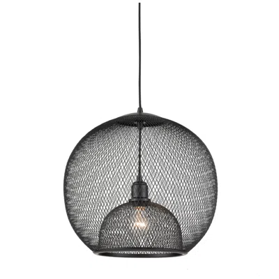 Kuzco Gibraltar 18-in Black Pendants