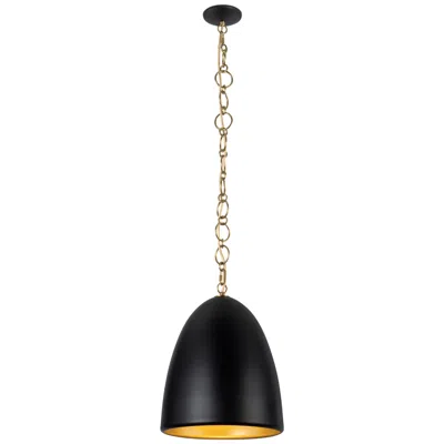 Kuzco Grant 14-in Matte Black Pendant