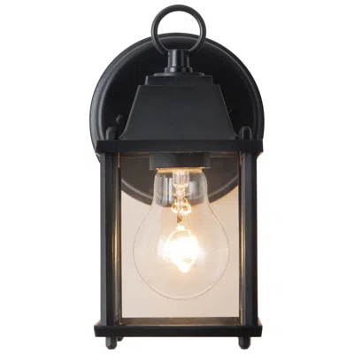Kuzco Grove 8-in Black Dimmable Outdoor Exterior Wall Sconce