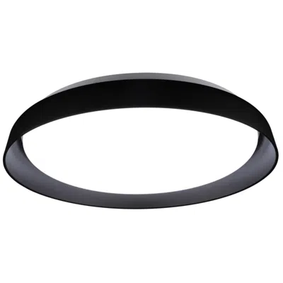 Kuzco Hampton Led 17-in Black Flush Mount