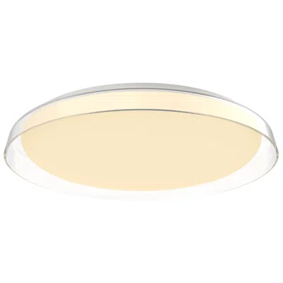 Kuzco Hampton Led 21-in Clear Flush Mount