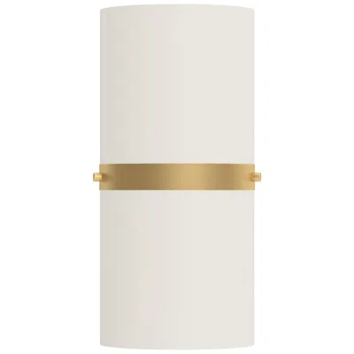 Kuzco Harrow Led 13-in Brushed Gold Wall Sconce