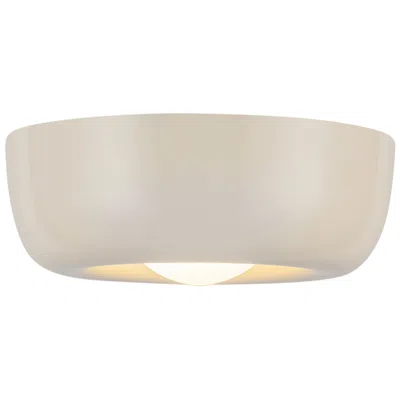 Kuzco Hayden Led 6-in Pearl White Flush Mount