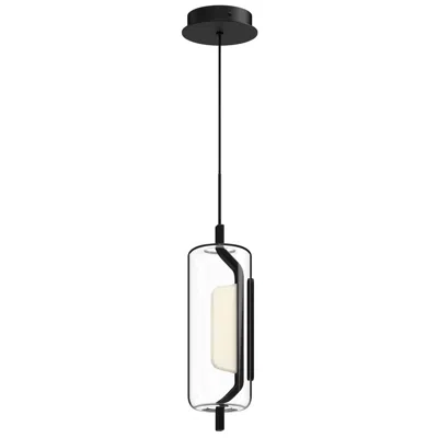 Kuzco Hilo Led 5-in Black Pendant