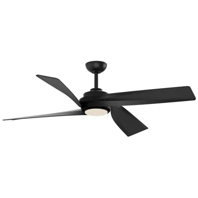 Kuzco Horizon Led 56-in Matte Black Ceiling Fan