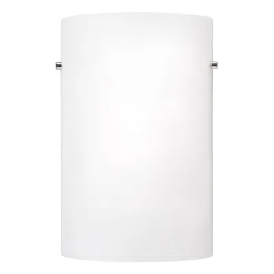 Kuzco Hudson Led 9-in Brushed Nickel/chrome Wall Sconce