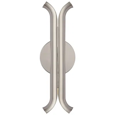 Kuzco Husk Led 14-in Polished Nickel Wall Sconce