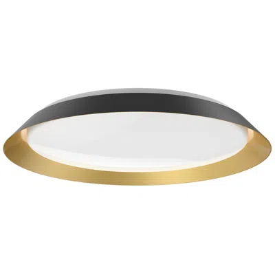 Kuzco Jasper Led 23-in Black/gold Flush Mount