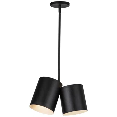 Kuzco Keiko E26 14-in Black Pendant