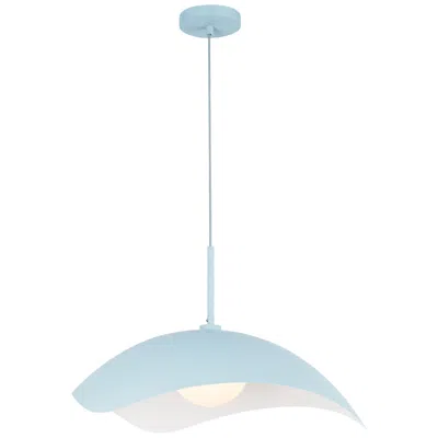 Kuzco Kirby E26 22-in Cerulean Pendant