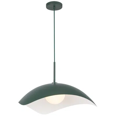 Kuzco Kirby E26 22-in Pine Green Pendant