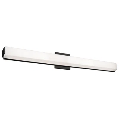 Kuzco Latitude 36 3/4" Wide Black Ada Led Bath Light