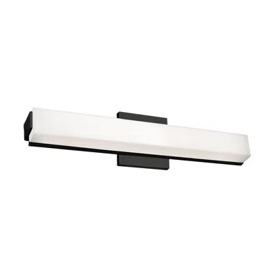 Kuzco Latitude Led 21-in Black Vanity Light