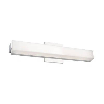 Kuzco Latitude Led 21-in Chrome Vanity Light
