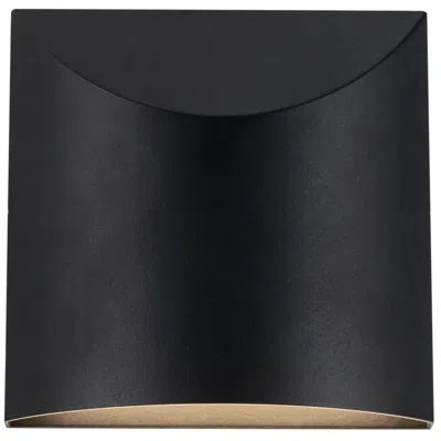 Kuzco Lenox Led 8-in Black Exterior Wall Sconce