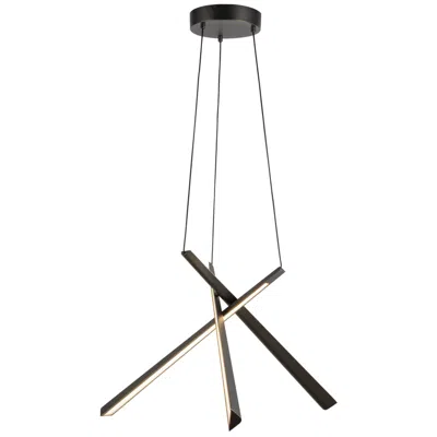 Kuzco Lex Led 27-in Urban Bronze Led Chandelier