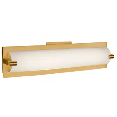 Kuzco Lighthouse Led 18-in Brushed Gold Vanity Light