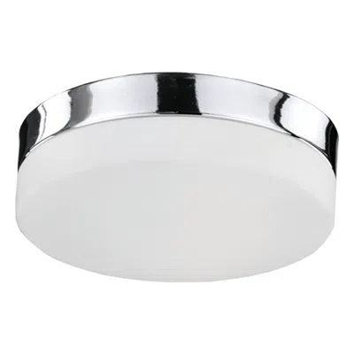Kuzco Lomita Led 11-in Chrome Flush Mount