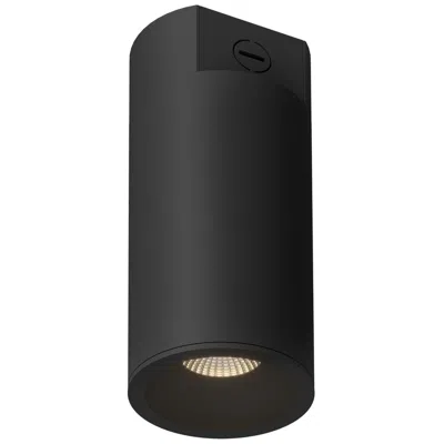 Kuzco Lorna 10-in (4-in Dia.) Black Led Concrete Ceiling Mount