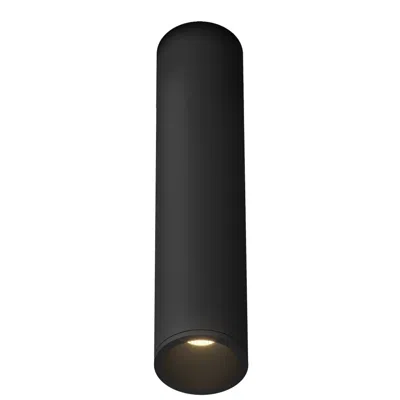 Kuzco Lorna 11-in (2-in Dia.) 36 Degree Optic Black Led Flush Mount