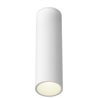 Kuzco Lorna 11-in (3-in Dia.) 36 Degree Optic White Led Flush Mount