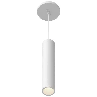 Kuzco Lorna 12-in (2-in Dia.) 36 Degree Optic White Led Pendant