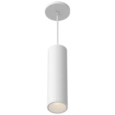 Kuzco Lorna 12-in (3-in Dia.) 36 Degree Optic White Led Pendant
