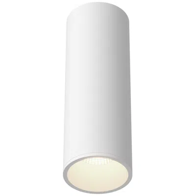 Kuzco Lorna 12-in (4-in Dia.) 36 Degree Optic White Led Flush Mount