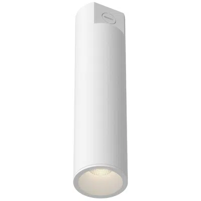 Kuzco Lorna 14-in (3-in Dia.) White Led Concrete Ceiling Mount