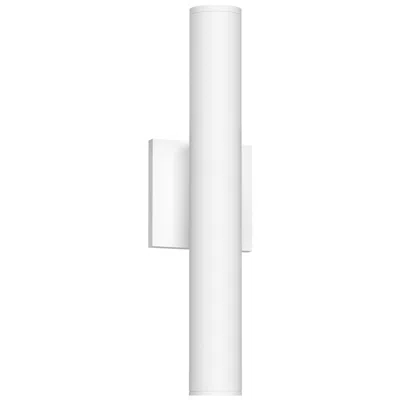 Kuzco Lorna 16-in (2-in Dia.) 36 Degree Optic White Led Wall Sconce