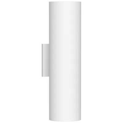 Kuzco Lorna 16-in (4-in Dia.) 36 Degree Optic White Led Wall Sconce