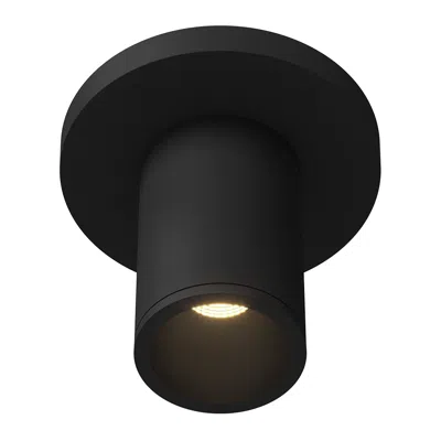 Kuzco Lorna 4-in (2-in Dia.) 36 Degree Optic Black Led Ceiling Mount