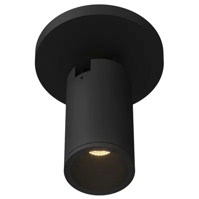 Kuzco Lorna 6-in (2-in Dia.) Black Led Adjustable Ceiling Mount