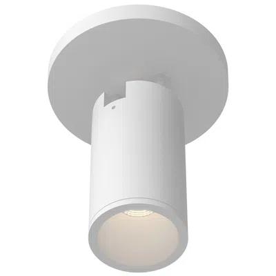 Kuzco Lorna 6-in (2-in Dia.) White Led Adjustable Ceiling Mount