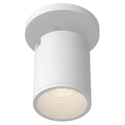 Kuzco Lorna 6-in (3-in Dia.) White Led Adjustable Ceiling Mount