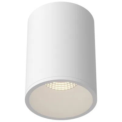 Kuzco Lorna 6-in (4-in Dia.) 36 Degree Optic White Led Flush Mount