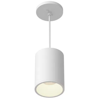 Kuzco Lorna 6-in (4-in Dia.) 36 Degree Optic White Led Pendant