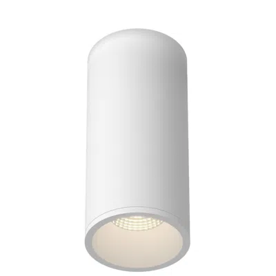 Kuzco Lorna 7-in (3-in Dia.) 36 Degree Optic White Led Flush Mount