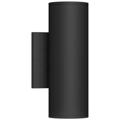 Kuzco Lorna 9-in (3-in Dia.) 36 Degree Optic Black Led Wall Sconce