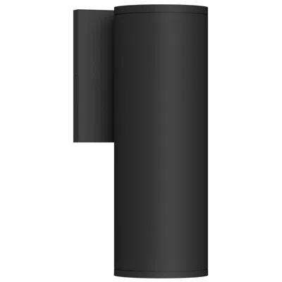 Kuzco Lorna 9-in (3-in Dia.) 36 Degree Optic Black Led Wall Sconce
