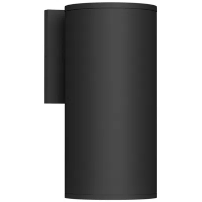 Kuzco Lorna 9-in (4-in Dia.) 36 Degree Optic Black Led Wall Sconce