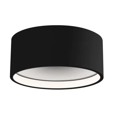 Kuzco Lucci Led 5-in Black Flush Mount