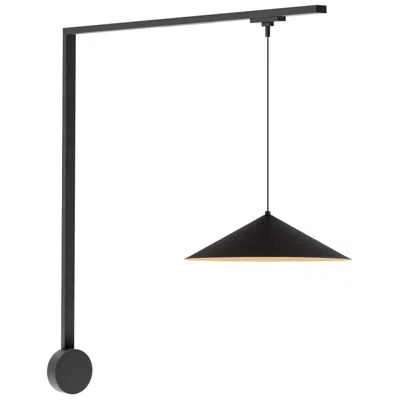 Kuzco Luiz 1 Light Black Dimmable 4000k Led Trilo Track Wall Kit