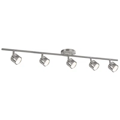 Kuzco Lyra 5-light Brushed Nickel Led Track Fixture