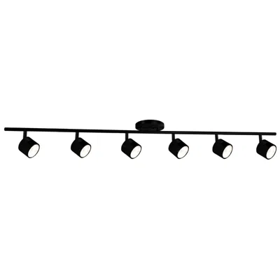 Kuzco Lyra 6-light Black Led Track Fixture