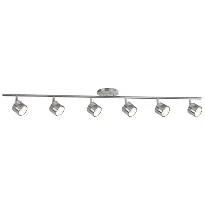 Kuzco Lyra 6-light Brushed Nickel Led Track Fixture